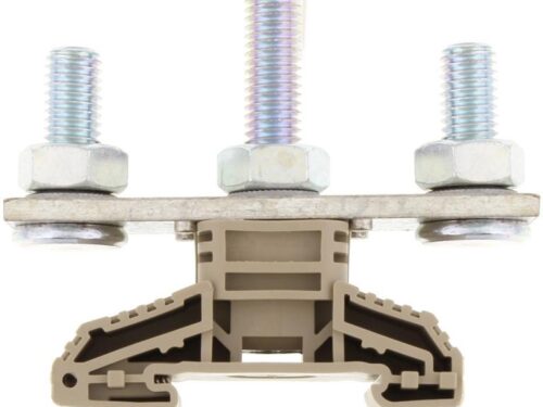 Borne de raccordement à goujon - HSK 269A 120 mm² - 156 x 32 x 78,5 mm｜Contaclip