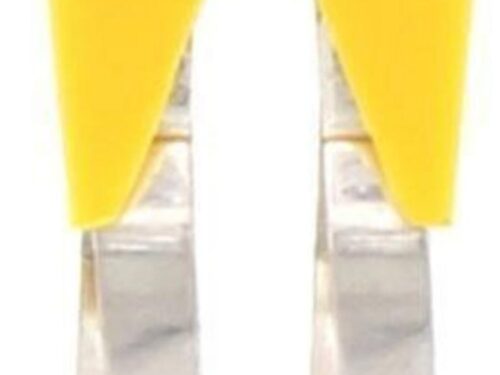 Connecteur transversal isolé jaune - 2 pôles - 2.5 mm² pour borne à vis｜Contaclip