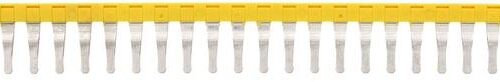 Connecteur transversal isolé jaune - 30 pôles - 6 mm² pour borne à vis｜Contaclip