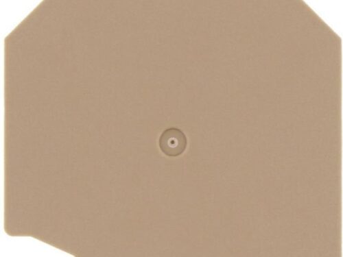 Flasque pour borne de raccordement vissée 16 mm² - Beige｜Contaclip