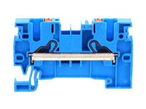 Bornes de raccordement push in - Section 4 mm2 (2pts) - Bleu