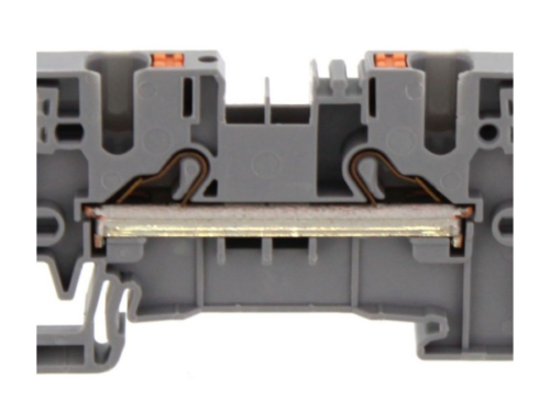 Bornes de raccordement push in - Section 4 mm2 (2pts) - Gris