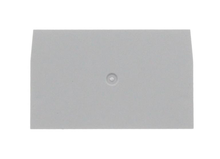 Flasque - Pour borne de raccordement push-in 6 - 10 mm² - Gris｜Contaclip