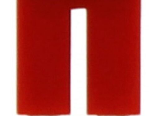 Connecteur transversal isolé rouge - 2 pôles - 2.5 mm² pour borne Push-in｜Contaclip