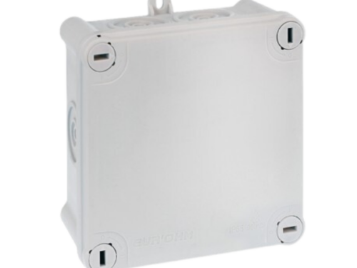 Boîtes de dérivation étanches - 105 x 105 x 55mm - 7 entrées (x 25)｜Eurhom