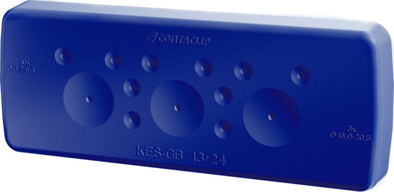 Entrée de câble FDA - KES-GB-FDA 14/24 BU Bleu｜Contaclip