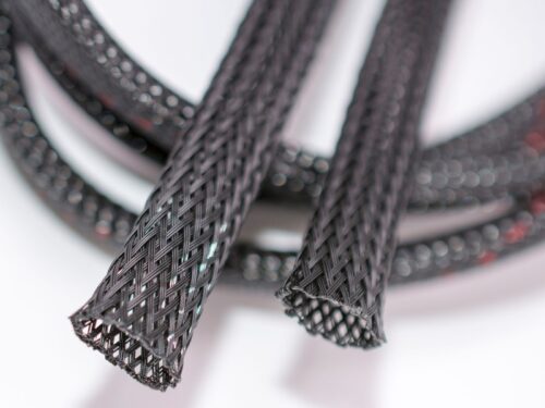 Gaines tressées polyester 4-9 mm -50/+150°C