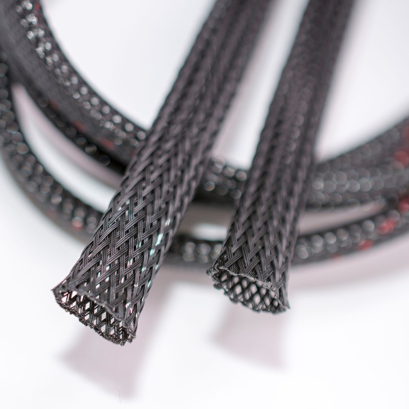 Gaines tressées polyester 4-9 mm -50/+150°C