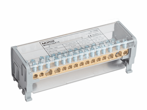 Répartiteur multipolaire - Moblock 2P 125A-15｜Morek