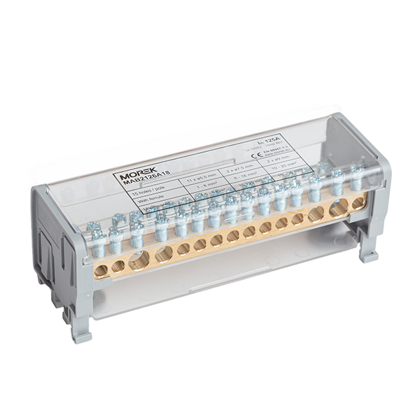Répartiteur multipolaire - Moblock 2P 125A-15｜Morek