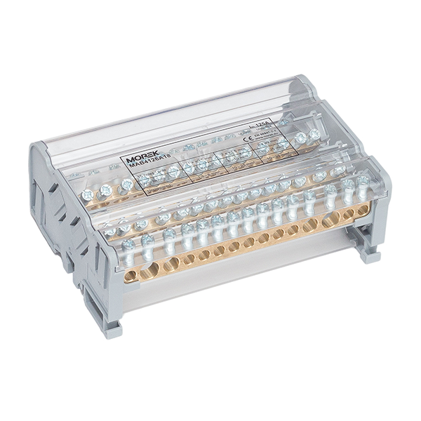 Répartiteur multipolaire - Moblock 4P 125A-15｜Morek