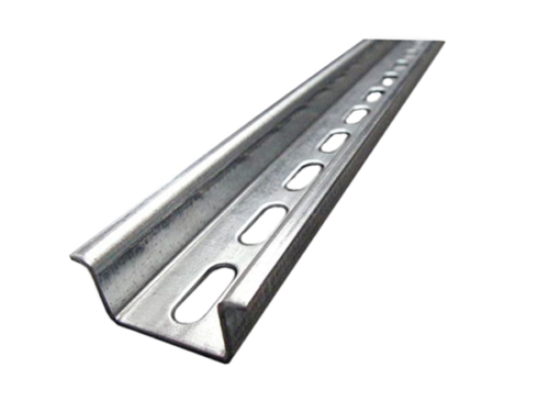 Rail DIN 5.2 x 25 perforé 2000mm - 35 x 15mm