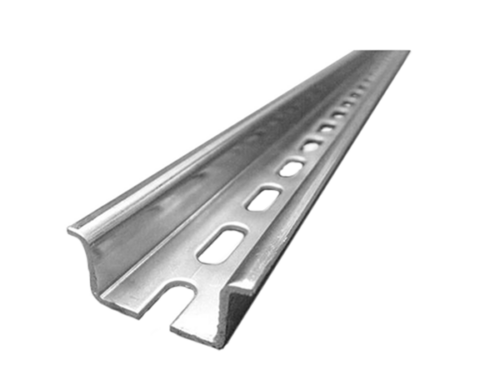 Rail DIN 6.3 x 18 perforé 2000mm - 35 x 15mm