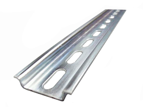 Rail DIN 5.2 x 25 perforé 2000mm - 35 x 7.5mm
