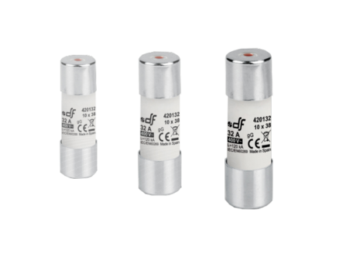 Fusible 10 x 38mm type GG - 0.5A - 500V