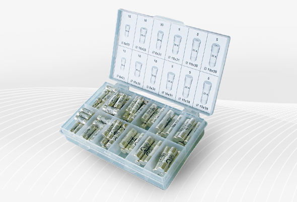 Boîte assortiment fusibles verres 5 x 20 - Rapide F