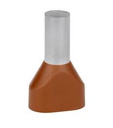 Embout de câblage double 10mm - fut 14mm