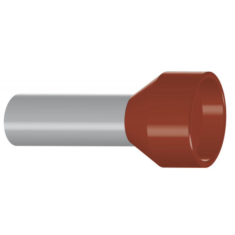 Embout de câblage simple 10mm - fut 12mm