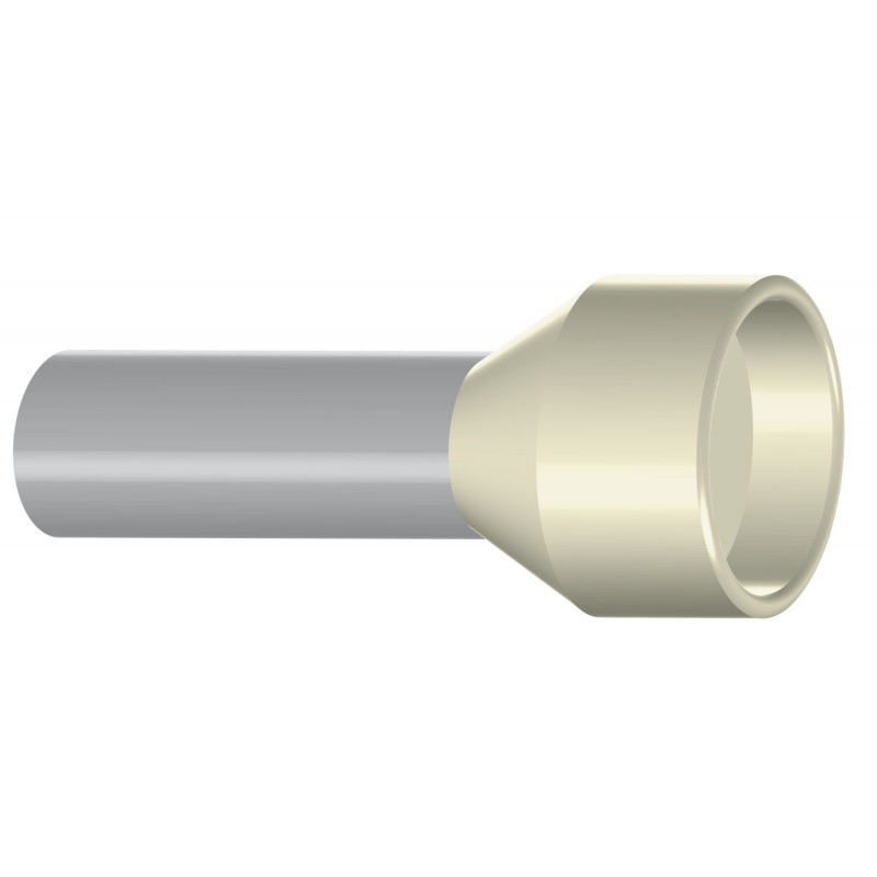 Embout de câblage simple 16mm - fut 12mm