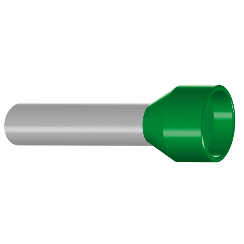 Embout de câblage simple 6mm - fut 12mm