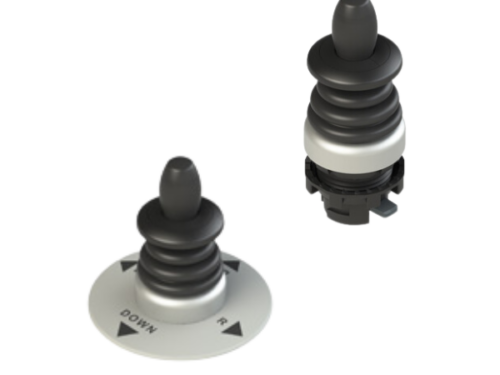 Joystick ligne EROUND - Avec verrouillage à impulsion - Pizzato