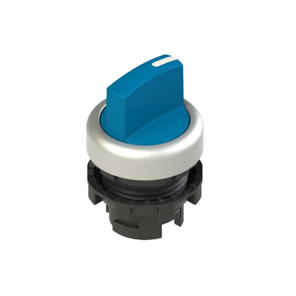 Sélecteur à manette.3 positions - Bleu - Pizzato