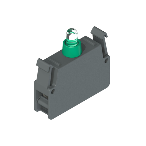 Blocs à leds série EROUND - 230V AC. vert - Pizzato
