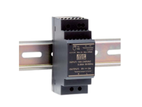 Alimentation stabilisée série HDR - 30W - 12 VDC - Mean Well