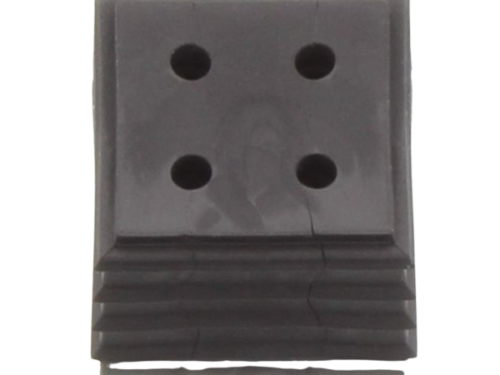 Élément de garniture avec perçages multiples diamètre max 3mm - Noir