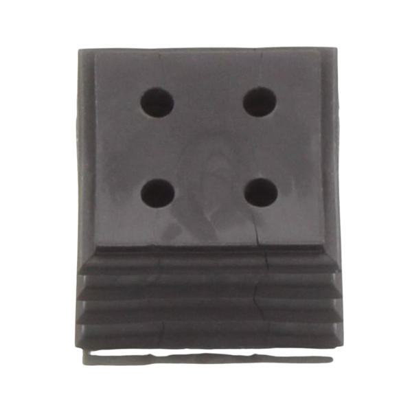 Élément de garniture avec perçages multiples diamètre max 3mm - Noir