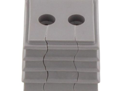 Élément de garniture avec perçages multiples diamètre max 5mm - Gris