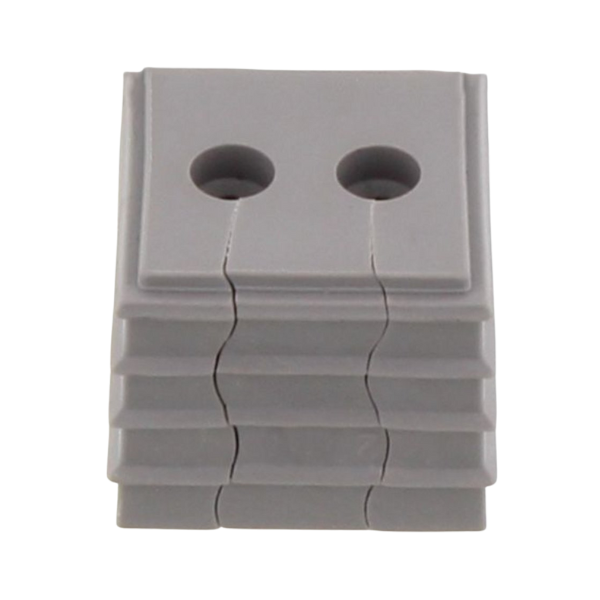 Élément de garniture avec perçages multiples diamètre max 5mm - Gris