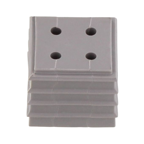 Élément de garniture avec perçages multiples diamètre max 3mm - Gris