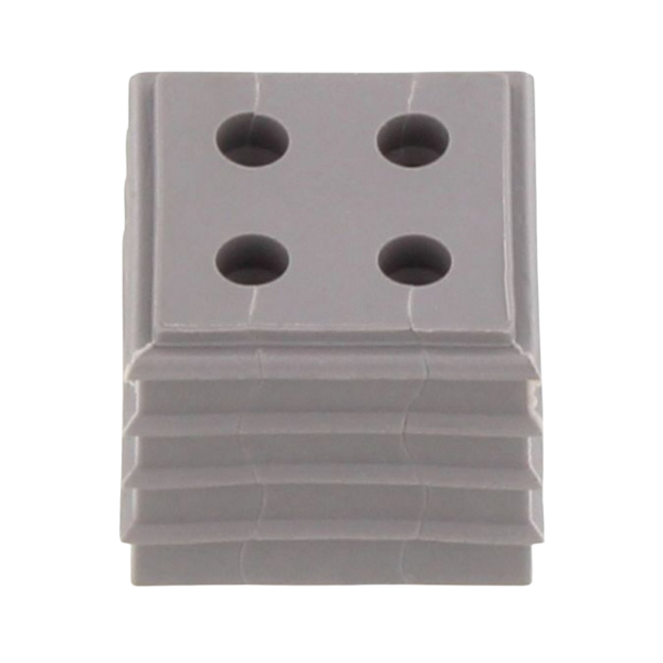 Élément de garniture avec perçages multiples diamètre max 4mm - Gris