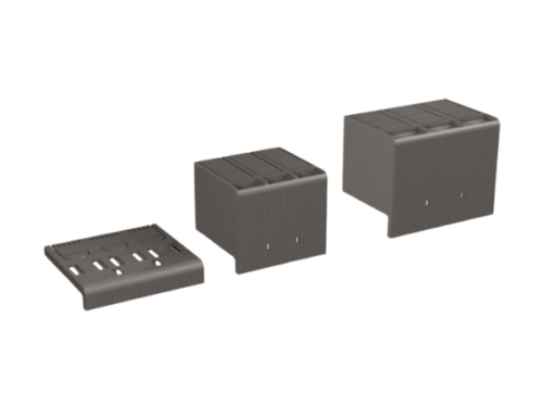 AGCP pour installation 50kW - Cache borne haut 2 pièces