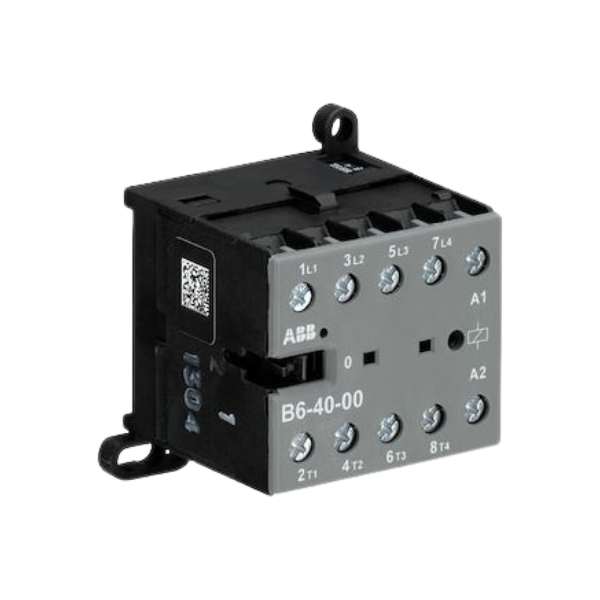 Mini contacteur inverseur tri-polaire B6 300V / 12A - tension 24 VAC