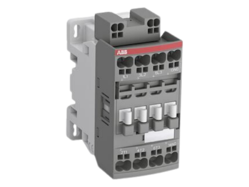 Contacteur AF tripolaire 4kW - 3P - 1NC - tension 24-48 VAC/VDC push-in