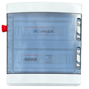 Coffret AC 36kW 1 onduleur - Report MX et arrêt d'urgence