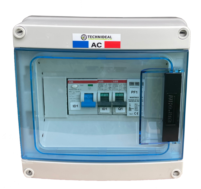 Coffret AC 3kW pour 1 ond centralisé｜TECHNIDEAL