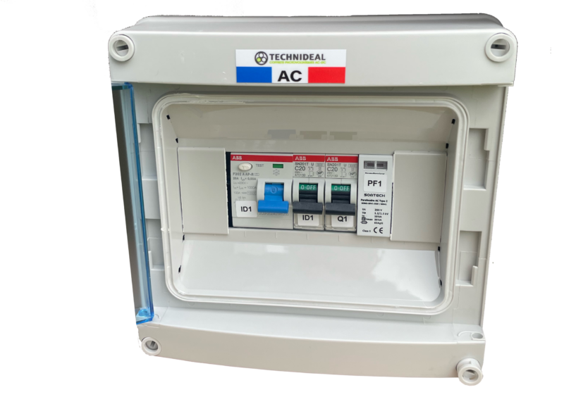 Coffret AC 3kW pour 1 ond centralisé｜TECHNIDEAL