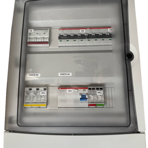 COFACDC-9KW FERMÉ Coffret AC / DC 9kW avec parafoudre pour onduleurs classiques