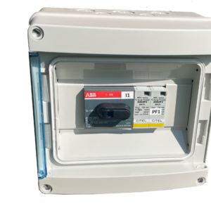 Coffret DC 600VDC 3kW avec parafoudre pour onds centralisés｜TECHNIDEAL