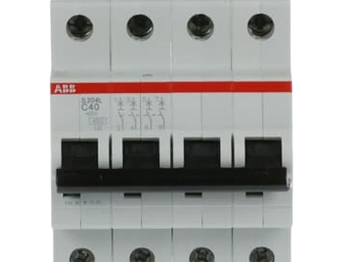 Disjoncteur S204L - Courbe C 4P 40A｜ABB