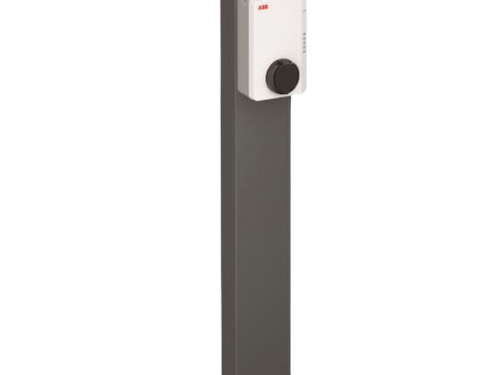 Pied pour installation au sol - Simple pour 1 chargeur TERRA AC｜ABB
