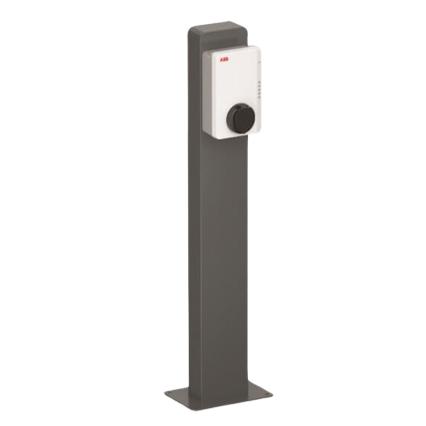 Pied pour installation au sol - Simple pour 1 chargeur TERRA AC｜ABB
