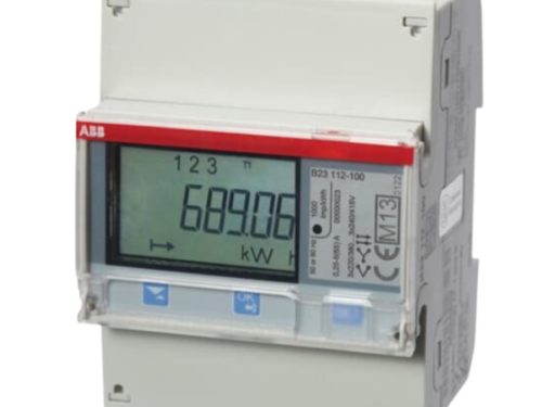Compteur - B23 monophasé - ModBus mesure directe 65A - Steel Mid｜ABB