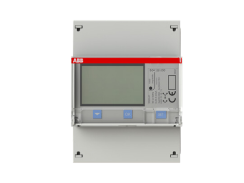 Compteur - B24 Triphasé - ModBus Mesure via TI 5A - Steel Mid｜ABB
