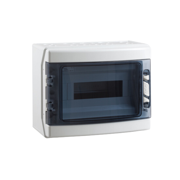 Coffret étanche IP65 - IK08 - 1 rangée 12 modules - 246x310x148mm｜IDE