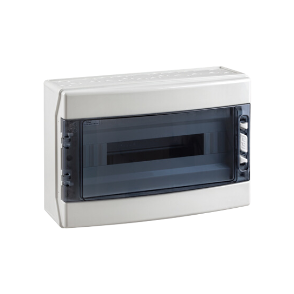 Coffret étanche IP65 - IK08 - 1 rangée 18 modules - 286x418x148mm｜IDE