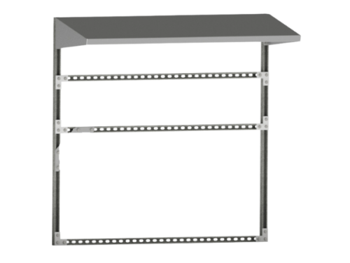 Shelter de toit photovoltaïque SH-M-1500｜TECHNIDEAL